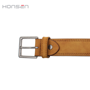 Cinturón de Diseño Moderno para <span class=keywords><strong>Hombre</strong></span>, 100% PU, Color <span class=keywords><strong>Amarillo</strong></span>, Hebilla de Aleación, 34 mm de Ancho, 104 cm de Largo, Opción de Logotipo Personalizado - Venta al Por Mayor - Product Image 5