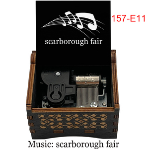 Boîte à musique Scarborough Fair, chanson de film, mouvement mécanique, jouet en bois pour enfants, cadeau d'anniversaire - Product Image 3
