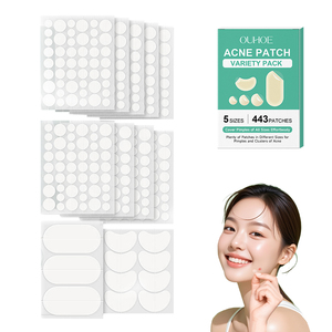 Kit de patchs anti-acné multi-tailles <span class=keywords><strong>pour</strong></span> enlever <span class=keywords><strong>les</strong></span> <span class=keywords><strong>boutons</strong></span> du <span class=keywords><strong>visage</strong></span> et du corps Autocollants anti-acné de différentes formes - Product Image 1