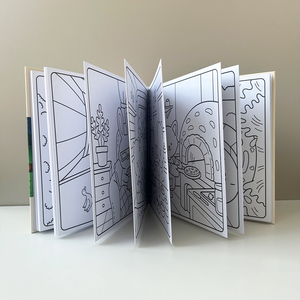 <span class=keywords><strong>Livre</strong></span> de coloriage pour enfants, adultes et adolescents, avec des activités quotidiennes mignonnes et confortables pour la relaxation, des espaces douillets et des moments de coloriage pour filles. - Product Image 3