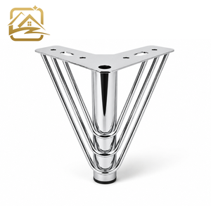 Silver Gold <b>Sofa</b> <b>Leg</b> Stainless Steel <b>Legs</b> furniture Iron Parts Replacement Living Bed Furniture Metal Gold <b>Sofa</b> <b>Leg</b> - Product Image 1