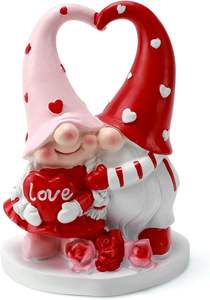 Figurine en résine personnalisée gnome de la Saint-Valentin yiwu <span class=keywords><strong>sangor</strong></span> gnomes de la Saint-Valentin décorations de jardin - Product Image 4