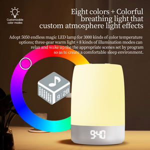 Appareil de relaxation pour le sommeil avec son naturel, machine à bruit blanc, contrôle par application, veilleuse 7 couleurs et 32 sons apaisants - Product Image 6