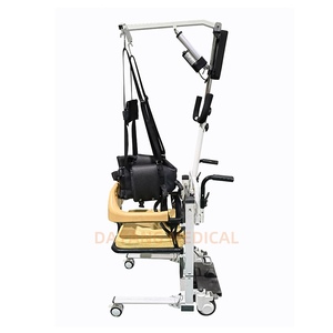 Đa mục đích Trọng lượng nhẹ thủy lực bệnh nhân nâng xe lăn commode nhà vệ sinh chuyển ghế với Sling điện - Product Image 2
