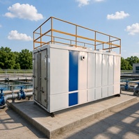 Équipement de traitement des eaux usées personnalisé, neuf ou d'occasion, en acier inoxydable, pompe à membrane MBBR MBR pour le traitement de l'eau, les industries agricoles