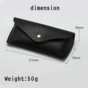 Estuche para Gafas de Sol Personalizado con Logotipo, Diseño Moderno, Material Suave con Textura Granulada, Anti-estrés, PU - Product Image 6