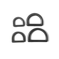 Boucle plate en fer de 15 mm, 20 mm, 23 mm, 25 mm, 30 mm, 32 mm, 38 mm pour sangle de ceinture, accessoires de quincaillerie pour sacs