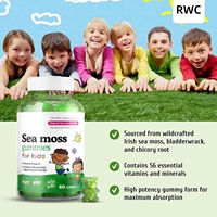 Gummies de soutien immunitaire à prix d'usine - Complément alimentaire en forme d'oursons gélifiés à la mousse de mer pour enfants