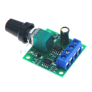 1803BK PWM DC Motor Speed Controller 12V 2A 10W IP20 with Potentiometer for Small Motors - Product Image 3