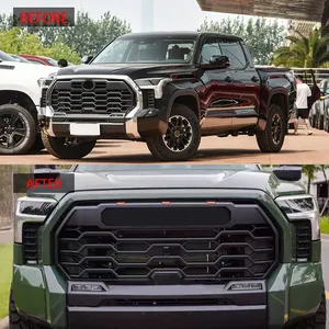 <b>For</b> Refit TRD 2022 2023 2024 2025 Front Bumper Grille Replacement Racing <b>Grills</b> Hood <b>Mesh</b> Grid Body Kits TRD Style - Product Image 2