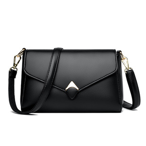 In Stock Pu Leather Crossbody Bags for Girls <b>Small</b> Shoulder Messenger Bag High Quality Handbags - Product Image 1