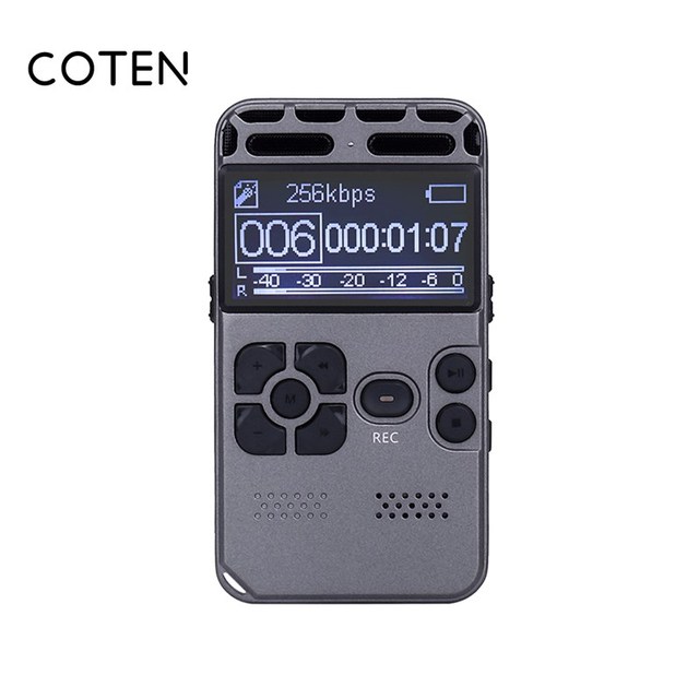 Professional High Definition Digital Sound Voice Recorder MP3 Player Voice-Activated Recording One-Button Voice Recorder