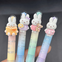 Stylos Gel Lapin Mignon à Encre Noire 0,5 mm pour Enfants, Jouet de Dessin en Gros, Jouet Éducatif de Peinture pour Enfants