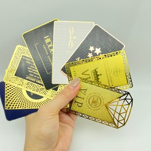 Cartes métalliques personnalisées avec QR code, cartes en acier inoxydable sur mesure, cartes de visite avec codes QR, cartes de visite métalliques personnalisées - Product Image 1