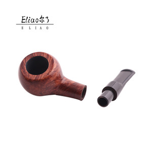 Erliao Cao Cấp Briar Hút Ống Retro Briar Gỗ Hút Ống Cổ Điển Phong Cách Thuốc Lá Ống Gỗ - Product Image 4