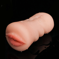 Godet de masturbation pour hommes en TPE, vagin réaliste de poche, jouet sexuel féminin, accessoires pour hommes, sexe oral, massage