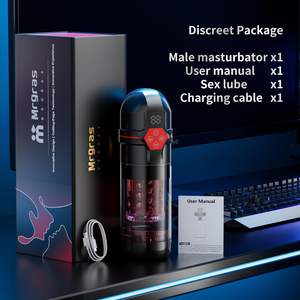 7 Thrusting Rotating Vibrating Sucking Licking LCD Adult Toys <strong>Mens</strong> Sex Toys Male Masturbator Penis Pump - Product Image 5
