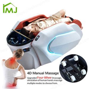 Lujo eléctrico de cuerpo completo cómoda mesa de masaje peluquería champú cama de spa - Product Image 4