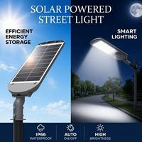 Lampadaire Solaire LED Premium à Panneau Séparé, Batterie LiFePO4, Aluminium Moulé Sous Pression, 180lm/W, Étanchéité IP65 pour Éclairage Routier Rural, OEM