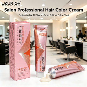 Tinte Permanente para el Cabello con Aceite de Argán y Queratina LOURICH, Coloración Profesional para Salón, Cobertura Total de Canas, Venta al Por Mayor, Marca Privada OEM - Product Image 3