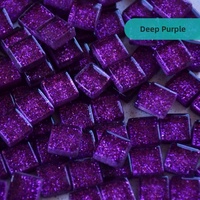 Mini carreaux vitrifiés carrés à paillettes en vrac, matériaux de sécurité faits à la main pour l'art de la mosaïque DIY pour enfants, décoration maison et jardin