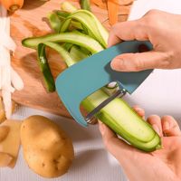 Ensemble de 5 ustensiles de cuisine multifonctionnels en acier inoxydable 430, râpe à fromage, ouvre-bouteille, éplucheur, coupe-pizza, petits outils de cuisine