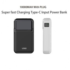 Portable 10000Mah High Capacity PD22.5 Fast <b>Charging</b> Power Bank With Type-<b>C</b> Cable LED Display Ultra Slim Design for Outdoor Use - Product Image 3