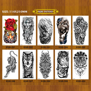 Autoadesivo del tatuaggio degli uomini del tatuaggio del bambino impermeabile, autoadesivo temporaneo del tatuaggio di progettazione del fronte su misura corpo della mano dell'oro all'ingrosso dell'aquila - Product Image 6