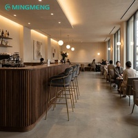 Meubles commerciaux, Table de Bar en bois massif, chaises, 9 pièces