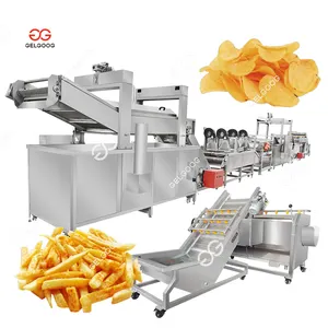 Gelgoog Yam Turnip Camote Chips Making Machine Cassava Chips Production Line