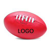Ballon de rugby australien personnalisé de qualité supérieure, cousu à la machine, avec une adhérence durable et des super airbags, pour un usage professionnel
