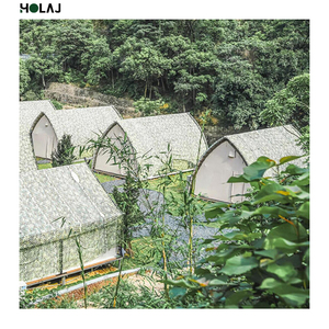 Tente Quatre Saisons Robuste et Écologique avec Toit en Chaume Personnalisé, Protection UV, Idéale pour Forêt, Ferme, Gîte, Jungle, Campagne - Product Image 3
