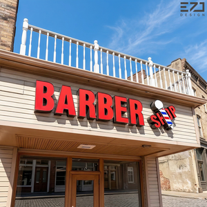 Letrero LED 3D Personalizado EZD para Tiendas, Letras de Canal Acrílicas Iluminadas Montadas <span class=keywords><strong>en</strong></span> Pared, Señalización Comercial para Agencias y Tiendas Minoristas - Product Image 6