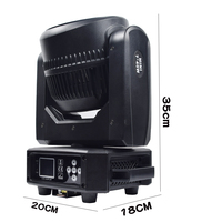 Jisheng JS-M740 Mini Lyre à Effet Œil d'Abeille Super Lumineuse 7x40W RGBW 4-en-1 DMX512 LED, Projecteur de Scène Compact pour DJ et Discothèque