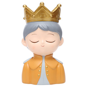 Macetas de plantas King y Queen ROOGO, figura novedosa, caja de plantas de aire, accesorios de escritorio, maceta de Cactus suculenta - Product Image 4