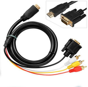 Câble convertisseur <span class=keywords><strong>hdmi</strong></span> 1.4 <span class=keywords><strong>vers</strong></span> <span class=keywords><strong>Vga</strong></span> Offre Spéciale câble HDB15 mâle <span class=keywords><strong>10m</strong></span> 30m 50m adaptateur <span class=keywords><strong>Hdmi</strong></span> <span class=keywords><strong>vers</strong></span> <span class=keywords><strong>Vga</strong></span> - Product Image 5