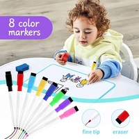Çift Taraflı Çizgili - Boş El Tipi Kırmızı Çerçeveli Lapboard