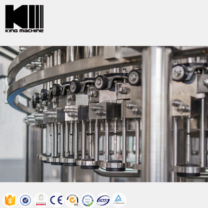 Máquina automática de engarrafamento de líquidos para bebidas e bebidas, garrafa de vidro com preço barato, cerveja, vinho e bebidas carbonatadas, com capela - Product Image 4