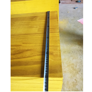Panneau en bois d'épicéa jaune 27*500*2500mm, contreplaqué 3 plis certifié usine, placage mélaminé E0/E2 pour <span class=keywords><strong>coffrage</strong></span> - Product Image 3