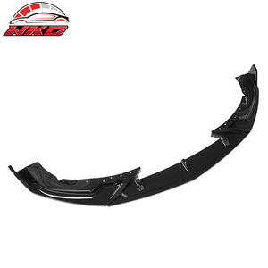 Lèvre de pare-chocs avant pour Cadillac CT4 2020-2026 Noir brillant Spoiler Splitter PP 3PC Diffuseur Garde-boue de menton Protection - Product Image 4