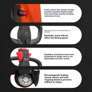 Maihui 금밀 2-3 톤 용량 완전 자동 전자 스케일 소형 전기 유압 무게 지게차 트럭 지상 황소 - Product Image 4