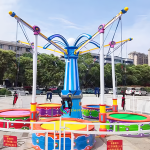 Five Person Factory Entertainment Equipment Inflatable Bungee Jump Outdoor Fiberglass Metal 220V 1500W for Adults/Kids Shopping - Product Image 2