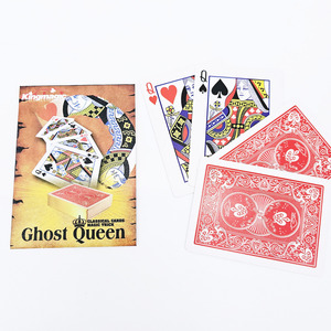 G1383 The Phantom Queen, accesorios de magia Kingmagic, barajas de cartas, técnicas de póker, actuaciones en festivales. - Product Image 1