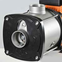 Pompe centrifuge compacte horizontale multi-étages en acier inoxydable avec installation facile pour l'alimentation en eau résidentielle