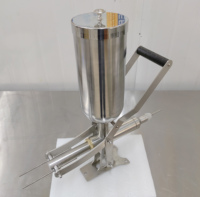 Machine manuelle d'injection de crème pour croissants, gâteaux et choux à la crème