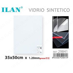 Lastra in Vetro Sintetico Ilan 35x50 Cm Spessore 1,20 Mm Per Protezione Display - Product Image 3