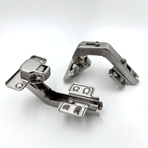 FGA Special Angle 135 Degree Cold-rolled Steel Nickel T-shape Contemporary <b>Cabinet</b> Hinge 35mm Cup Diameter for <b>Corner</b> Kitchen - Product Image 3