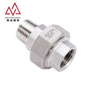 Unión Roscada de 1/4'' Macho-Hembra de 65 mm, Unión de <span class=keywords><strong>Acero</strong></span> <span class=keywords><strong>Inoxidable</strong></span> <span class=keywords><strong>para</strong></span> Tuberías con Rosca NPT, Evita Fugas de Forma Eficaz - Product Image 3