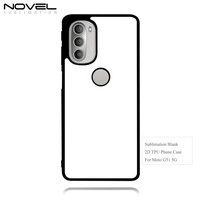 Coque de téléphone personnalisée pour Motorola G51 5G, coques de téléphone à sublimation 2D, étanches, de luxe