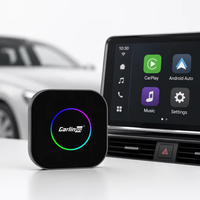Adapter CarPlay Nirkabel Kotak AI CarPlay Navigasi GPS 4G LTE Plug and Play Android Auto Nirkabel untuk iPhone Android Universal